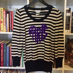 Sonia by Sonia Rykiel Striped Knit “Paris” Sweater